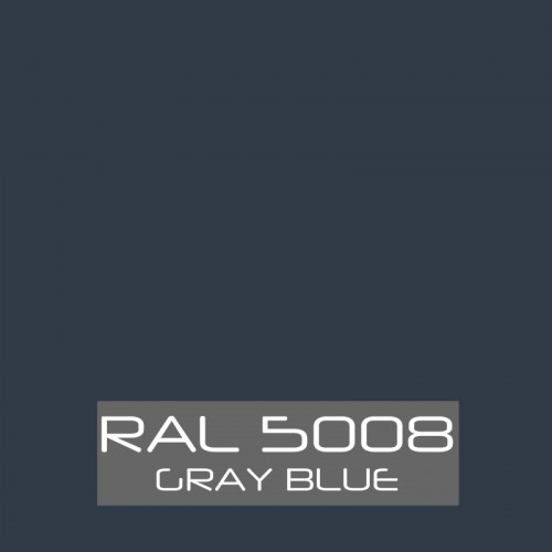 RAL 5008 Gray Blue tinned Paint